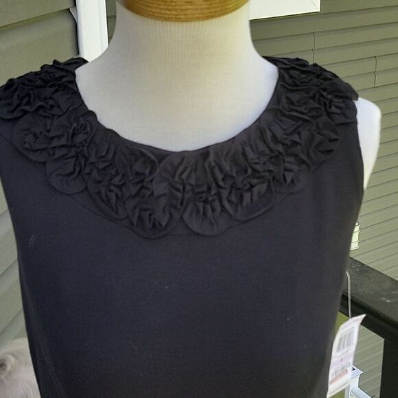 CHARTER CLUB dress, Salid black, size 6 - Picture 5 of 7